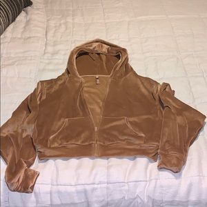 Skims Sienna Velour Hoodie